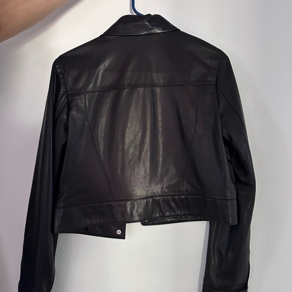 Black Leather Jacket - Picture 2 of 6